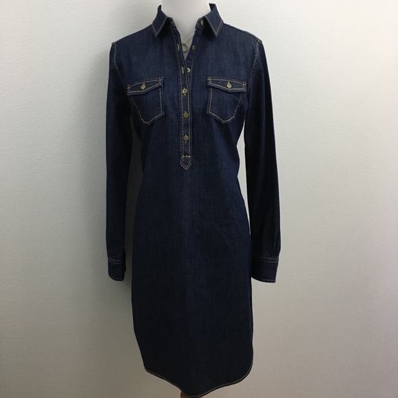 Brooks Brothers Dresses & Skirts - Dark Denim Shirt Dress